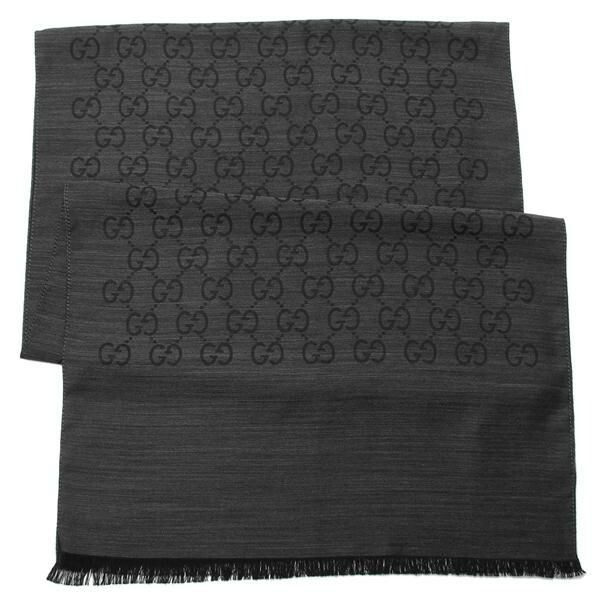 GUCCI スカーフ SALE] GUCCI Scarf Wool Silk GG Logo Large Size Thin 2024 FW