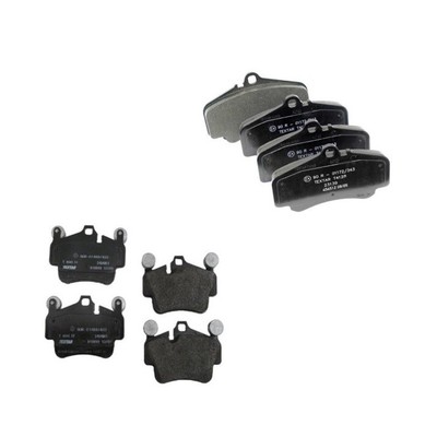 For Porsche 911 Carrera 4 GTS Targa 4S Front /& Rear Brake Pads /& Sensors Textar