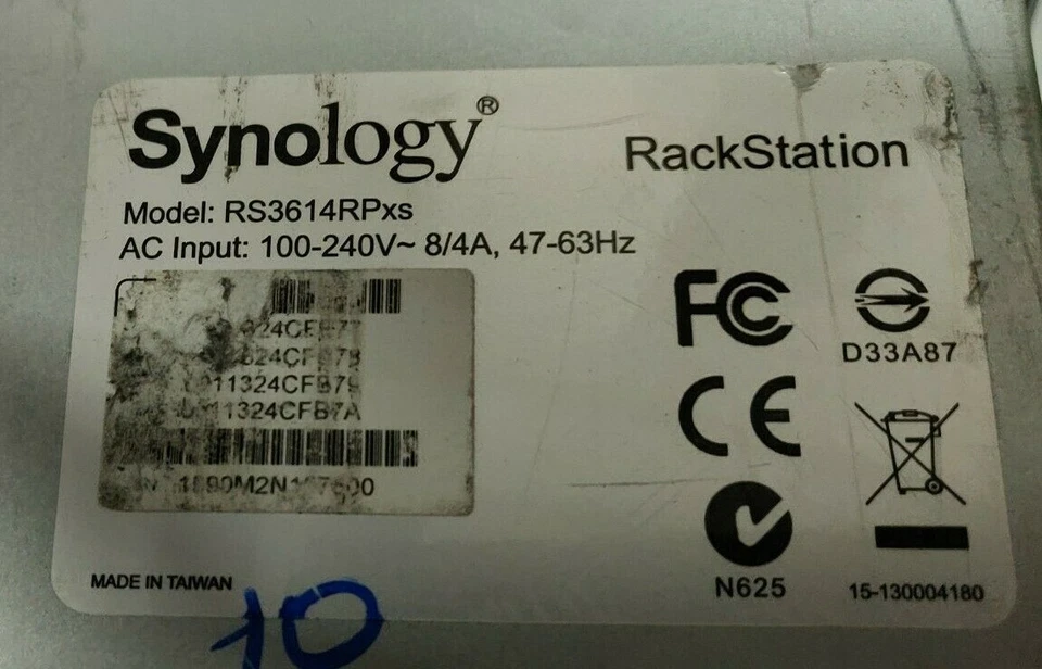 Synology RS3614RPxs RackStation 12-Bay 2U NAS Unit - No HDD - Image 2 of 3