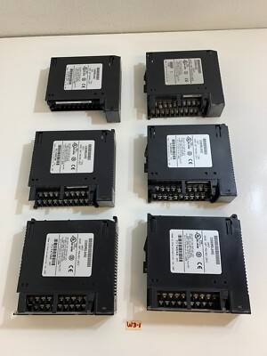 GE Fanuc IC693MDL645E Input 24VDC 16PT Pos/Neg Logic (Qty Of 6) Cleaned ...