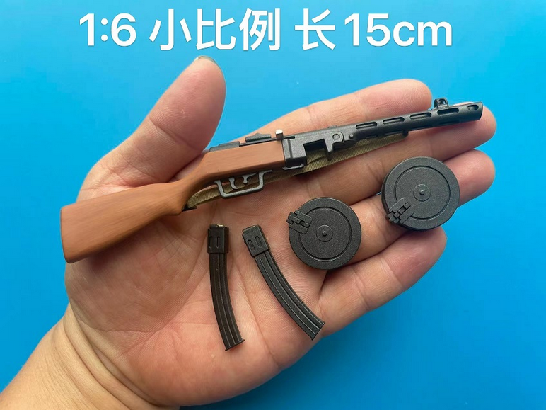 B1-1 ZYTOYS 1/6 soldier Weapon WWII Soviet Army Gun Model for 12