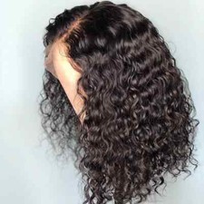 Raw 13x4 13x6 Hd Lace Frontal Water Wave Wig Short Human Hair Lace Front Wigs