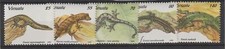 Vanuatu 1995 Faune Reptiles 5 Val. MNH MF96562