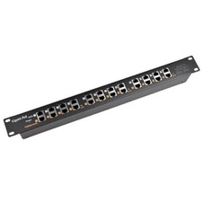 Gigabit POE Power Injector 19 1U GPOE-12-1U 