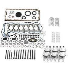 N52 B25 Engine Rebuild Overhaul Kit CR 11:1 For BMW 325i 525i X3 Z4 E60 E89 2.5L