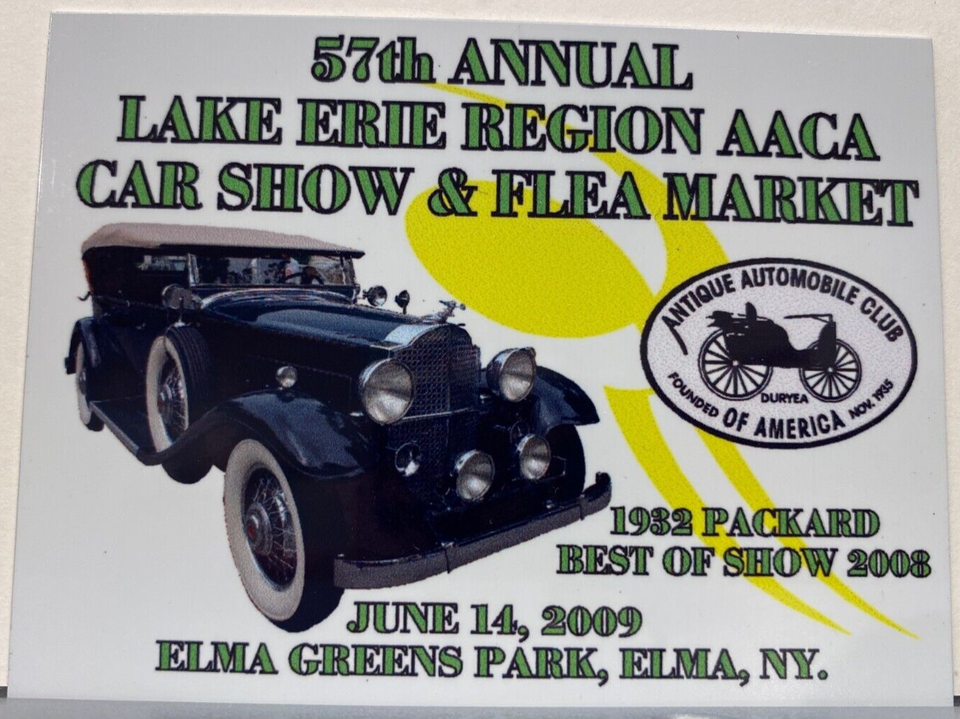 2008 Lake Erie Region Antique Auto Car Show AACA Elma Greens Park New