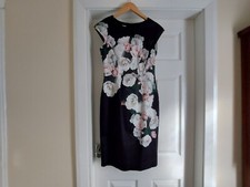 Dress “Hobbs“London Black Multi Size: 6 (UK) Eur 32/34 , US 2 SALE
