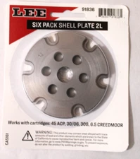 Lee 91836 Six Pack Pro 6000 Progressive Press Shellplate #2L 45 ACP, 30/06, 308,