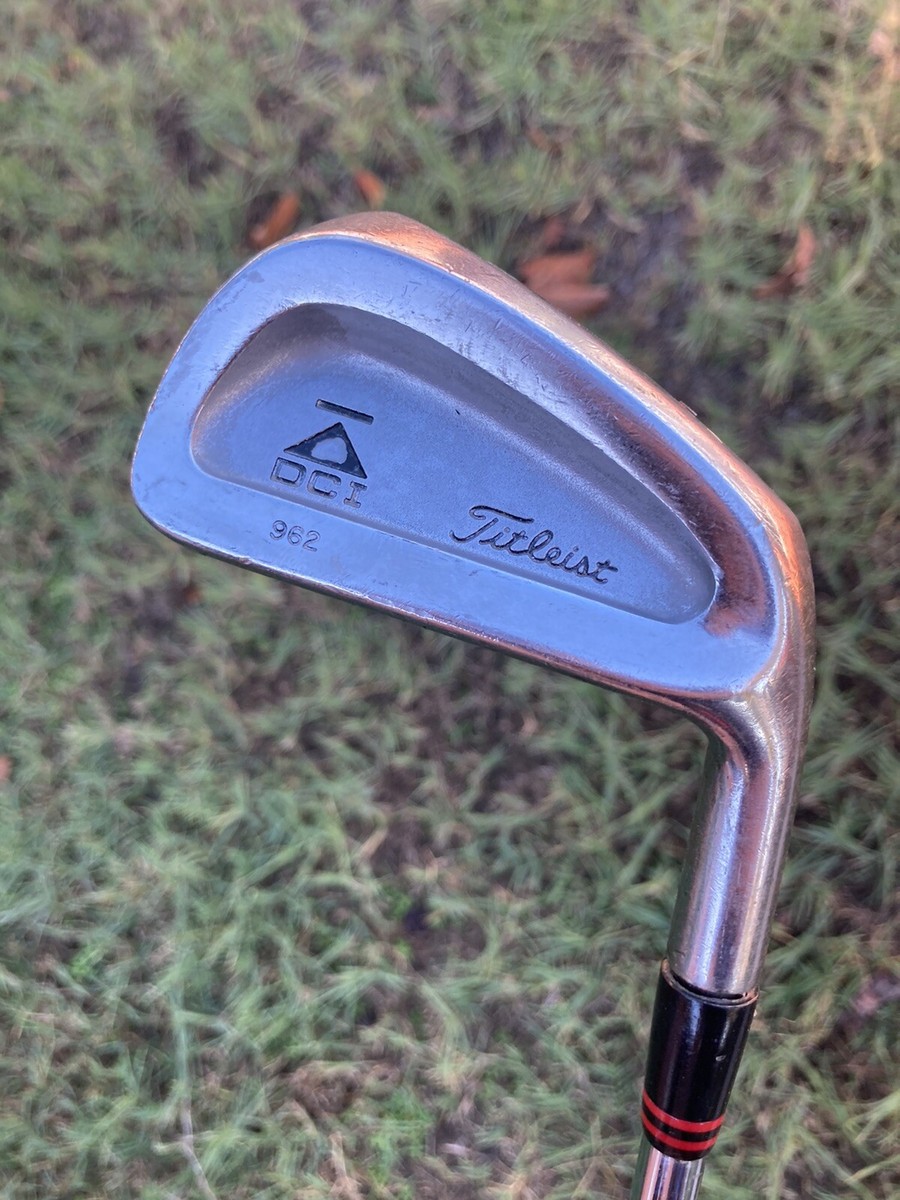 Titleist DCI 962 5 Iron Stiff Steel Shaft Titleist Grip Titleist DCI 962 5 Iron Stiff Steel Shaft Titleist Grip
