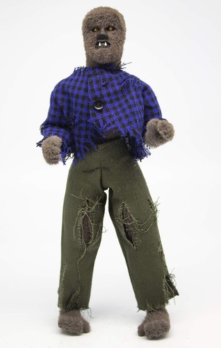 Mego Horror Flocked Werewolf Action Figure - Picture 3 of 9