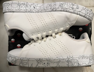 Adidas Pokemon x Advantage - Cloud White, Size 7