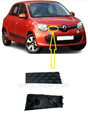 FOR RENAULT TWINGO 2014 - 2019 NEW FRONT GRILLE UPPER COVER BLACK TRIM RIGHT O/S