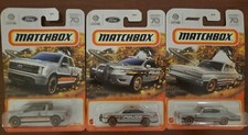 Matchbox 70th Anniversary 1966 Dodge Charger 2022 F-150 Lightning Ford Police