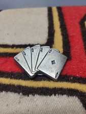 5 Aces - A Cheaters Perfect Poker Hand - Vegas / Belt Buckle / 1023-ys3