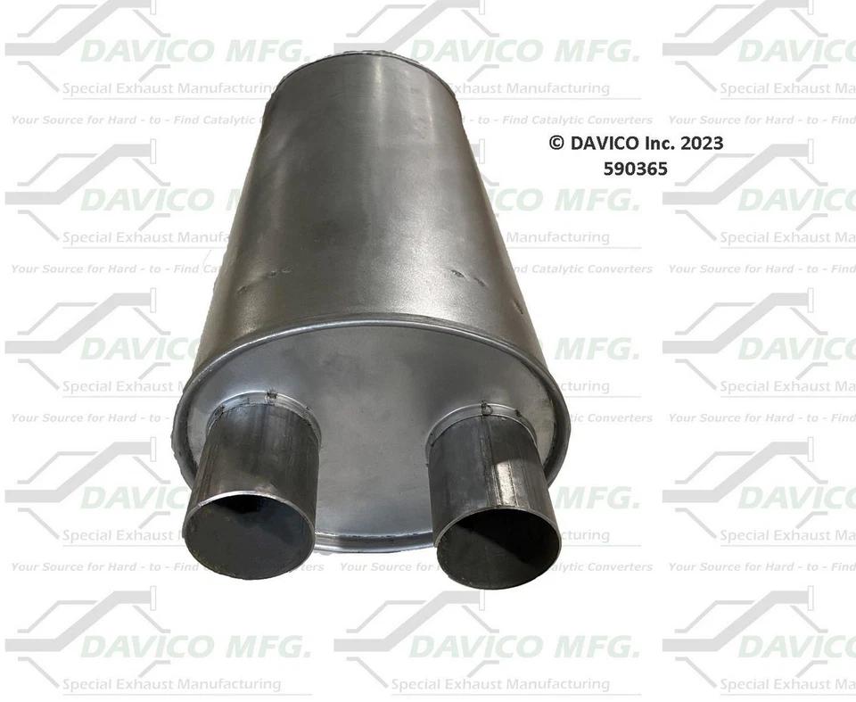 Exhaust Muffler Fits 1996 1997 1998 1999 GMC K2500 7.4L V8 GAS OHV - Image 4 of 4