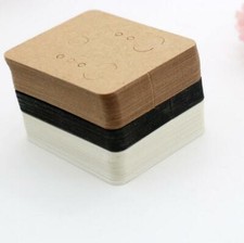 Earrings Display Cards Ear Studs Jewelry Display Cards Kraft Paper Hanging Tags