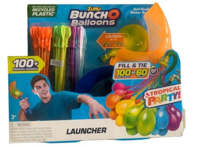 Bunch O Balloons 100 Water Balloons With Launcher Zuru.