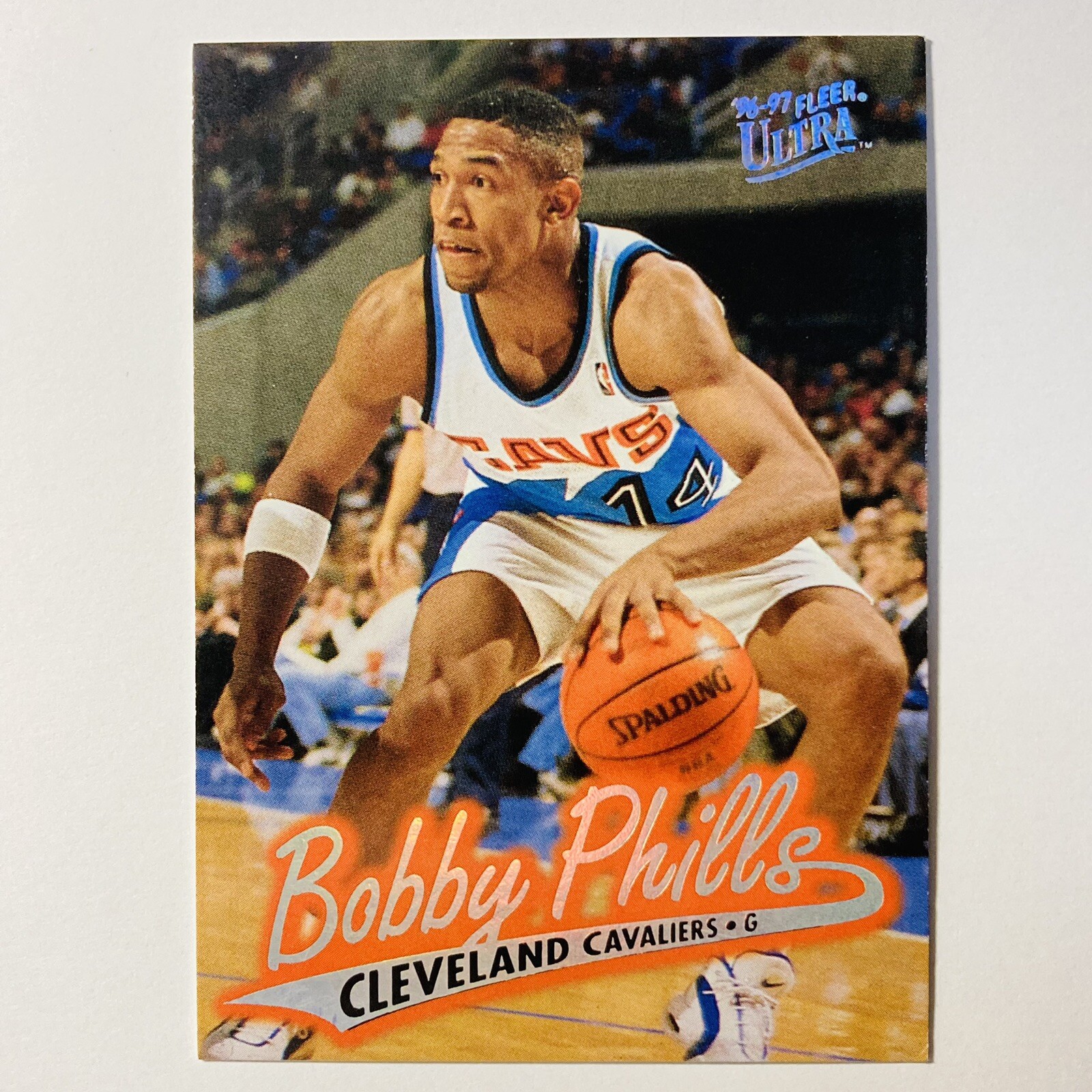 1996-97 Ultra Cleveland Cavaliers Basketball Card #22 Bobby Phills Tc2