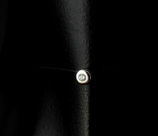 Anhänger Gold 585 Diamant 0,05 ct. FBM schwebend - modern & wunderbar funkelnd