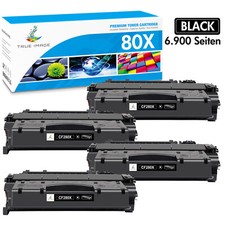 4 PK CF280X Toner Compatible With HP 80X Laserjet Pro 400 M401dw M401n Printer