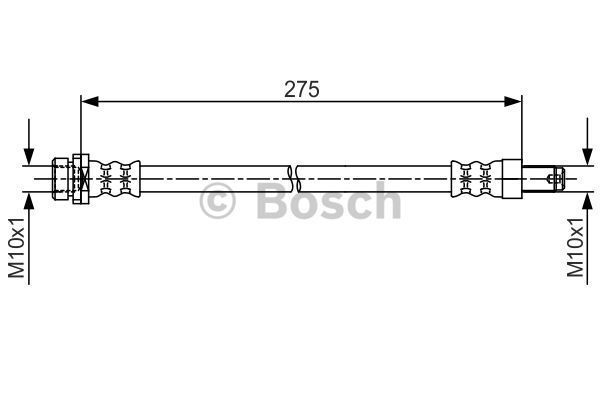 BOSCH 1987481704 Flessibile del freno