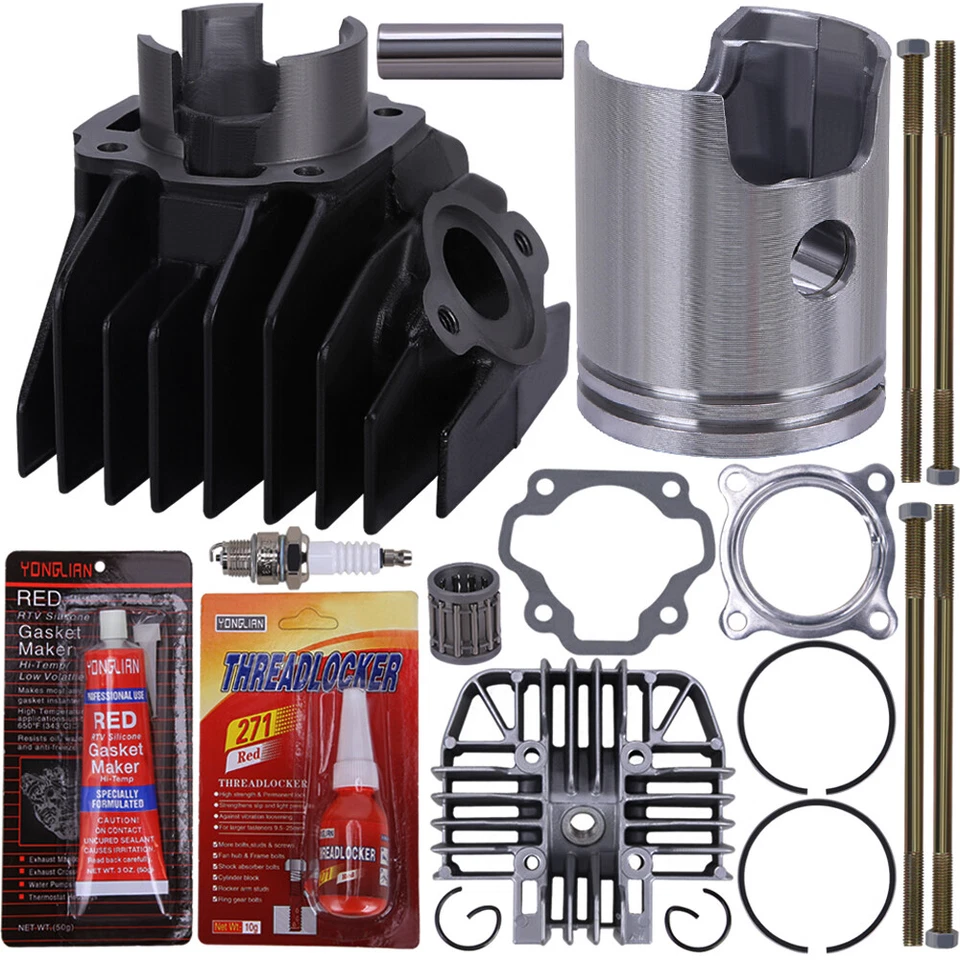 Kit de extremidade superior de anéis de pistão junta de cilindro bicicleta 1983-2006 para Yamaha PW 80 PW80 - Imagem 2 de 4