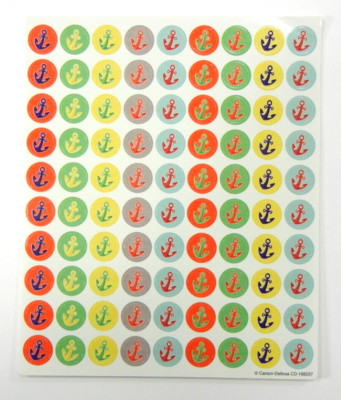 Chart Ship Anchor Stickers Carson Dellosa
