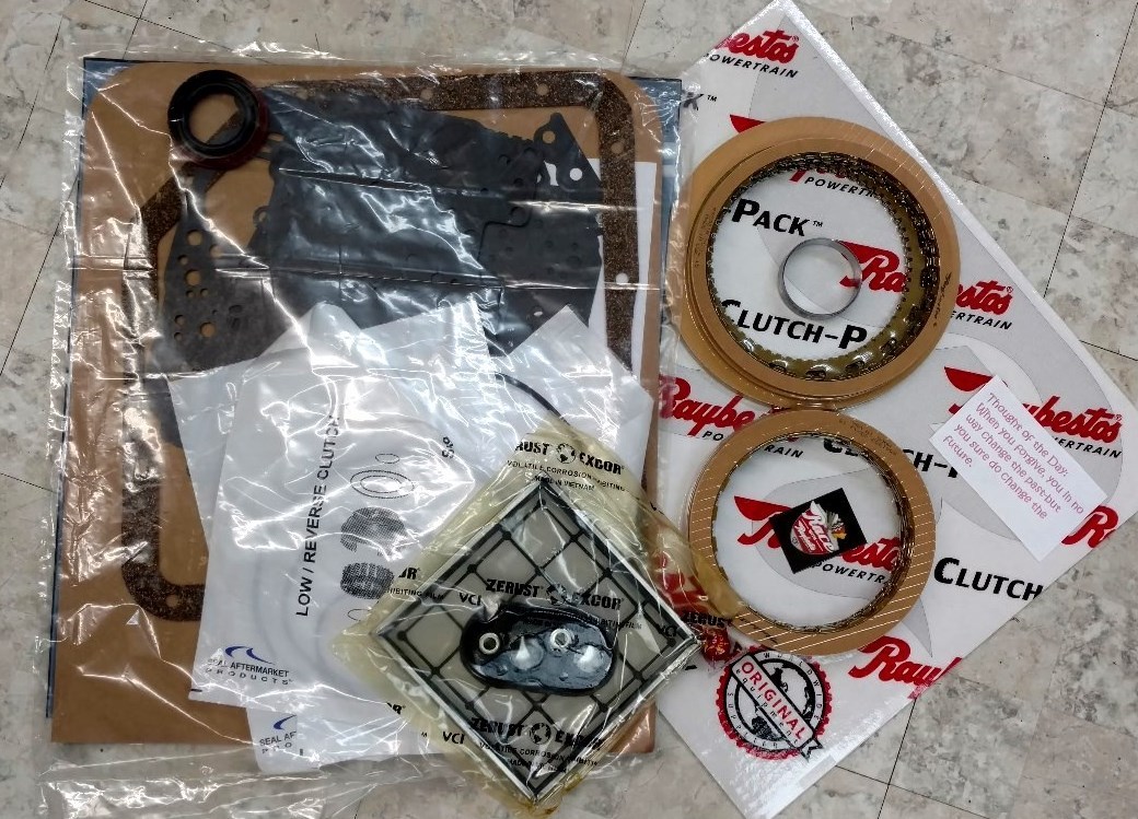 New GM TH350 Turbo 350 Transmission Rebuild Kit with Clutches Free