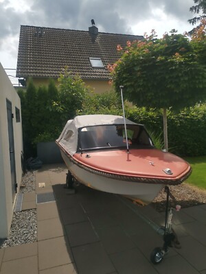 Boot Trainer 2 mit 15 PS Honda Motor und Hafentrailer