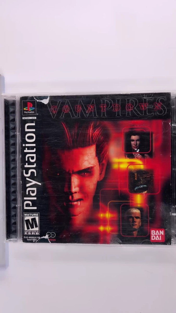 Countdown Vampires (Sony PlayStation 1, 2000) - CIB 45557088538 | eBay