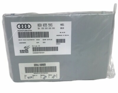 Delphi Delco Electronics Sirus Satellite Radio Audi 2008 S4