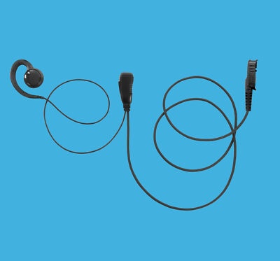 Adjustable C-Style Earpiece for Motorola MOTOTRBO DEP8050 Elite XiR Radio