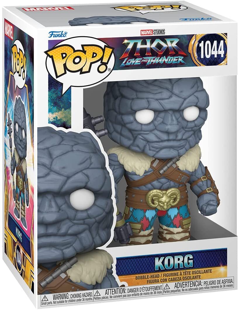 7024787 Merchandising Marvel: Funko Pop! - Thor Love And Thunder - Korg (Vinyl F