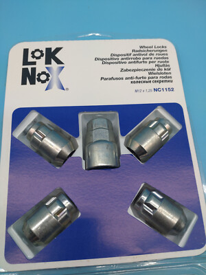 LoKNoX NC1152 by McGard Radmutternsatz Sicherungsm12 x 1,25