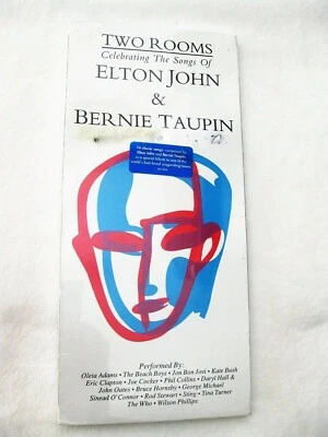 ELTON JOHN CD TWO ROOMS SEALED PROMO LONGBOX BOX LOT GEORGE MICHAEL STING TINA - Image 1 of 4