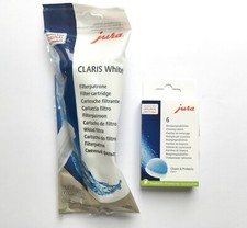 12  JURA Claris WHITE Filter 60209 +  6  Jura  Reinigungstabletten 24225  neu