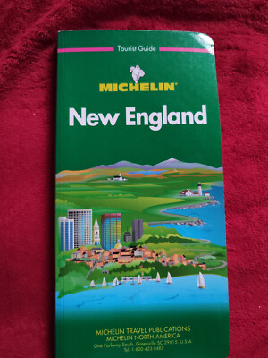 Tourist Guide Michelin New England (sehr gut) 17-6