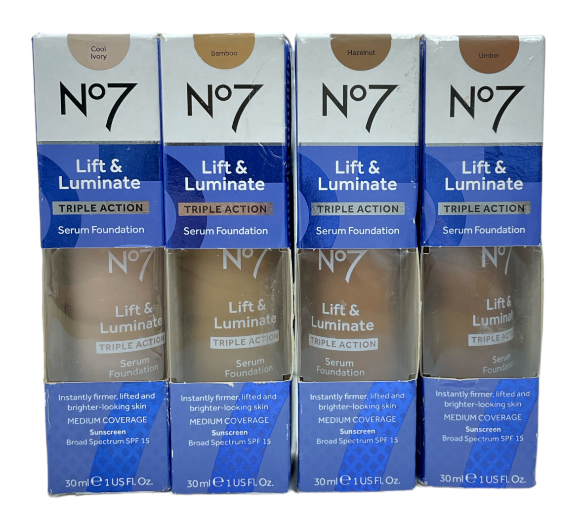 No7 Lift & Luminate Triple Action Serum Foundation SPF 15 (30ml