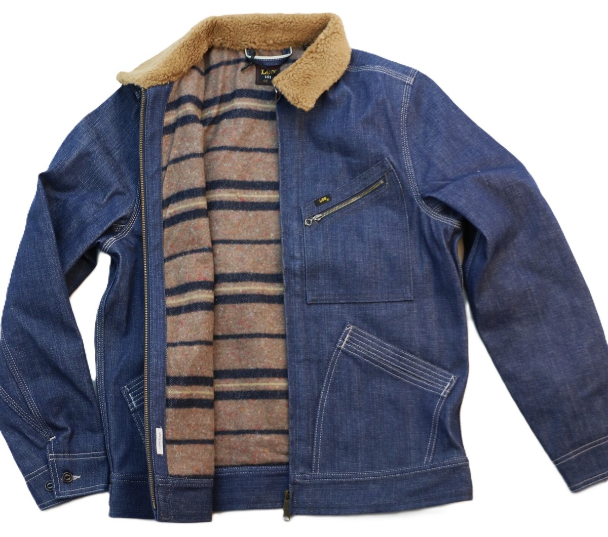 Lee 101 91B Denim Jacket Japanese Selvedge Men's Sizes Made in