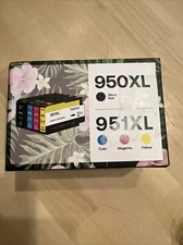 Un Branded Printer ink Cyan Magenta Yellow Black Ink Cartridges