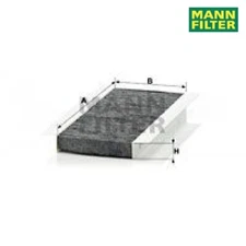 Filter, cabin air Mann filter CUK22008-4 for BMW 3 Series