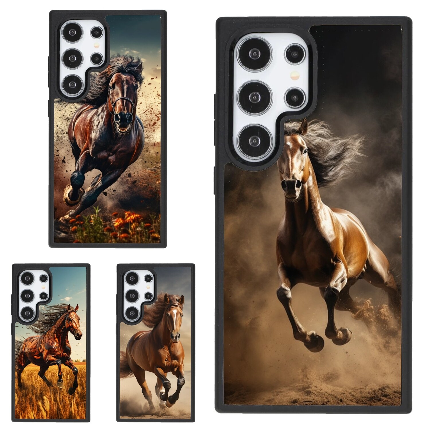 Impact Case field brown horse galloping For Samsung 06 05s 03s a14 a15