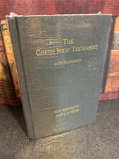 The Greek New Testament: With Dictionary (English and Greek Edition)