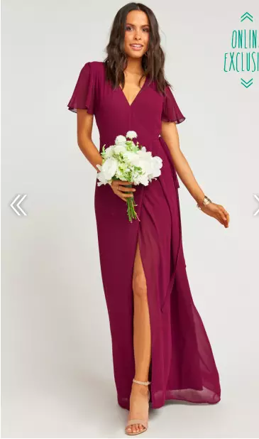 Noelle wrap dress 2025 show me your mumu