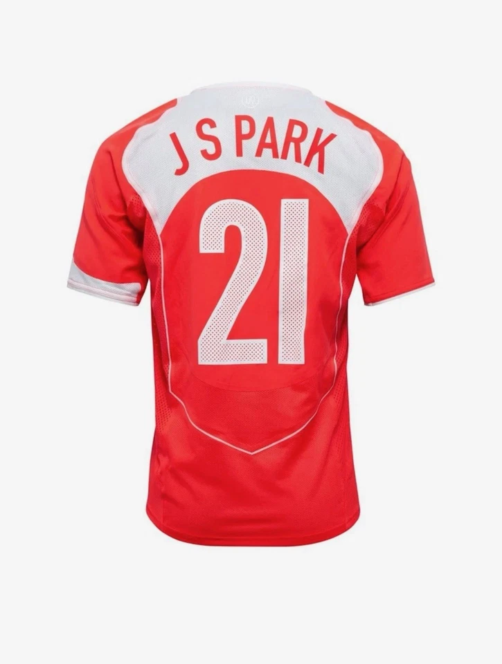 耐克 Korea Reissue N&N 短袖球衣红色和白色 IF2943-679 男式 L 码 — 第 4/4 张图片