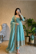 Indian Salwar Kameez Party Wear Bollywood Pakistani Wedding Dress suit Designer
