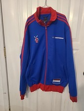 Vintage Adidas Originals I Love Amsterdam Soccer Warm Up Track Top Jacket XL