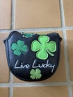 Live Lucky Brand Mallet Putter Cover With Shamrock Design — photo 1
