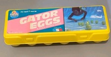 Vintage Gator Eggs Pool Diving Game Florida Pool Inc. USA. Missing 1 egg & gator