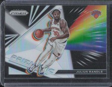 Julius Randle 2021-22 Panini Prizm Prizmatic Silver #22 New York Knicks